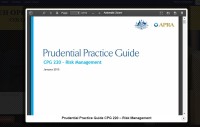 Image of Prudential Practice GuideCPG 220 – Risk Management