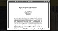 Image of Safety Management and Safety Culture The Long, Hard and Winding Road