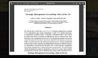 Image of Strategic Management Accounting: State-of-the-Art