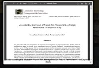 Image of Understanding the Impact of Project Risk Management on Project Performance: an Empirical Study